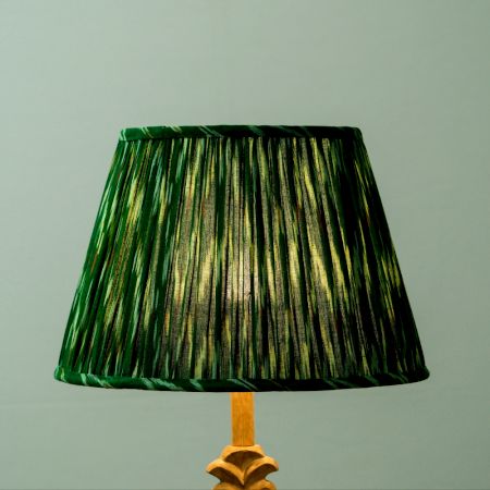 Green Ikat Empire Lampshade Large
